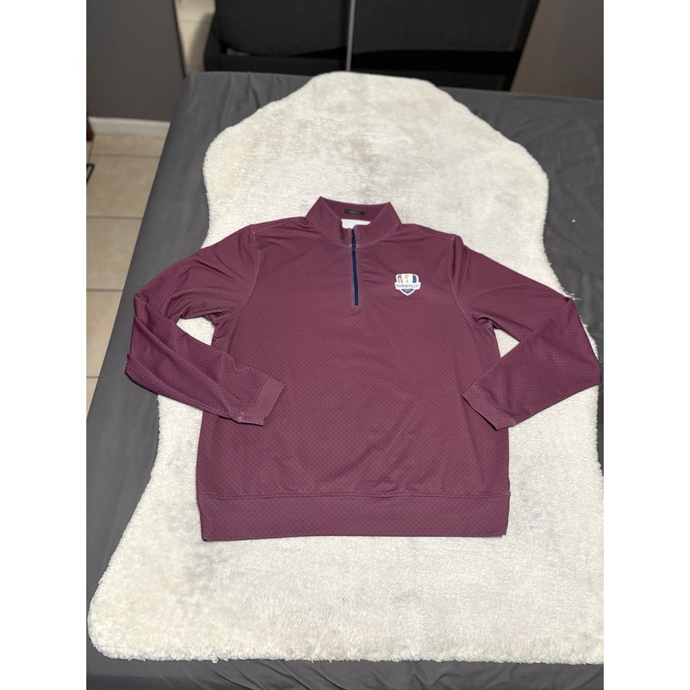 Turtleson Mens 1/4 Zip Performance Golf Sweatshirt Naperville 2022‎ Large